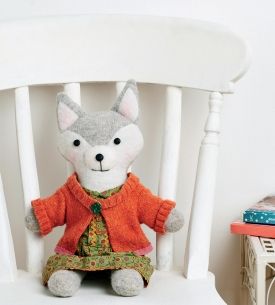 Upcycled Toy Fox Upcycled Toy Fox