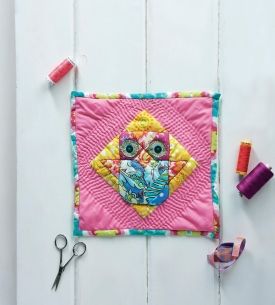 Patchwork Collectable Series: Owl Block Patchwork Collectable Series: Owl Block