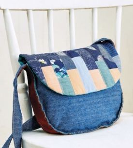 Patchwork denim bag Patchwork denim bag