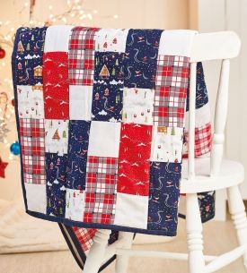 Christmas Patchwork Quilt Christmas Patchwork Quilt