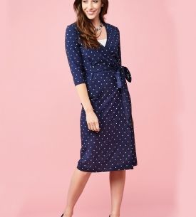 Reese Classic Wrap Dress Reese Classic Wrap Dress