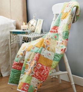Chic patchwork throw Chic patchwork throw