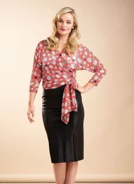 Vintage Wrap Blouse Vintage Wrap Blouse