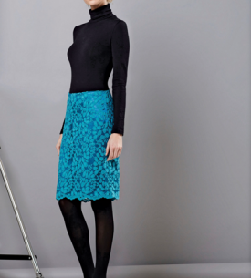 Sewing Bee Lace Pencil Skirt