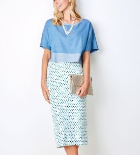 Boxy Top and Pencil Skirt Boxy Top and Pencil Skirt