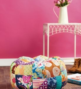 Patchwork Pouffe Patchwork Pouffe
