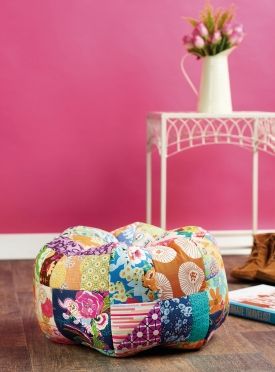Patchwork Pouffe Patchwork Pouffe