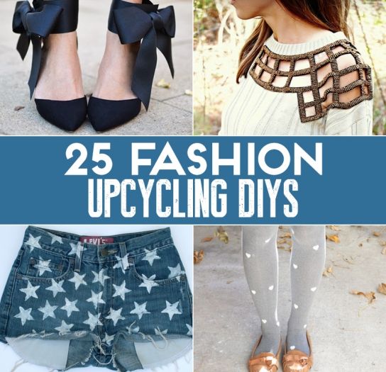 25 Quick And Easy Fashion Upcycling DIYs - Sewing Blog - Sew Magazine