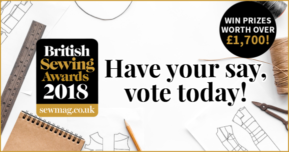 4 reasons to vote in the British Sewing Awards