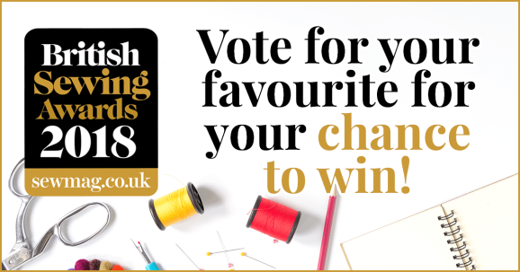 4 reasons to vote in the British Sewing Awards