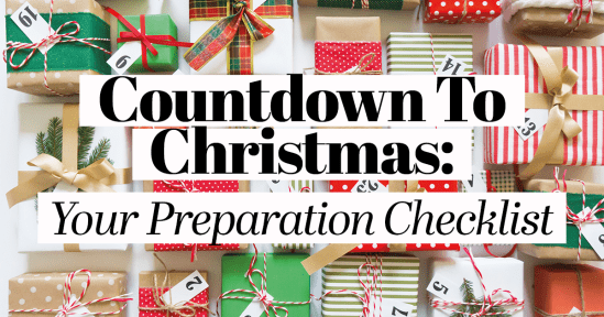 Countdown To Christmas: Your Preparation Checklist