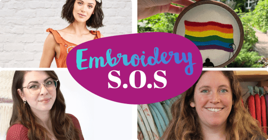 Hand stitch embroidery pattern problems and how to solve them Hand stitch embroidery pattern problems and how to solve them