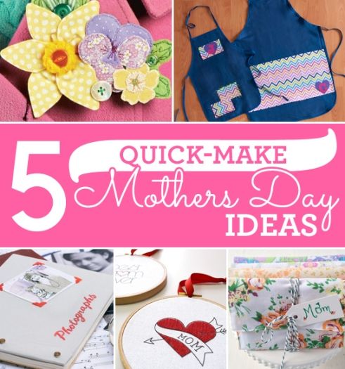 Mother's day shop sewing ideas