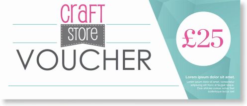 £25 Craft Store Voucher £25 Craft Store Voucher