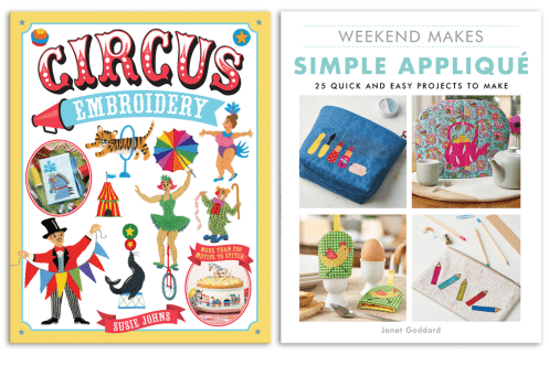 Embroidery and appliqué book bundles Embroidery and appliqué book bundles