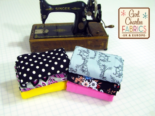 Girl Charlee knit fabric bundle