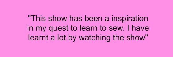 All The Reasons Why YOU Want The Sewing Bee To Stay All The Reasons Why YOU Want The Sewing Bee To Stay