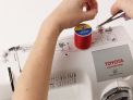 Threading your sewing machine Threading your sewing machine