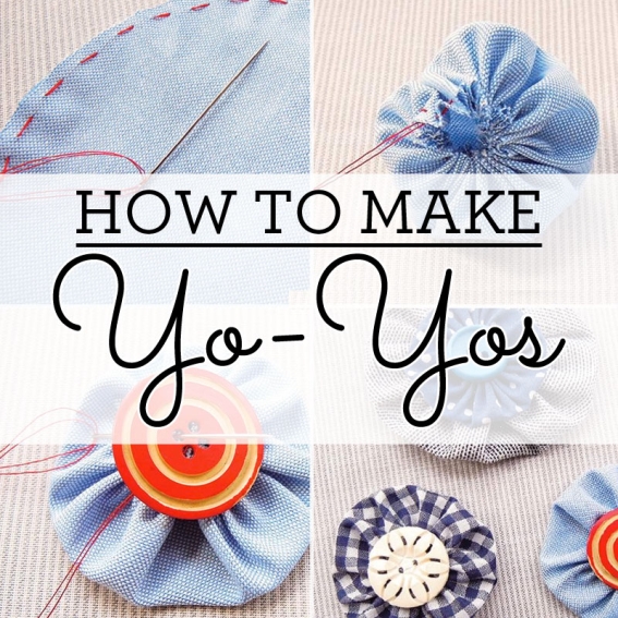 How to make yo yos