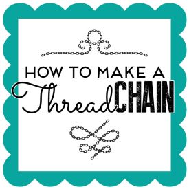 How to make a thread chain