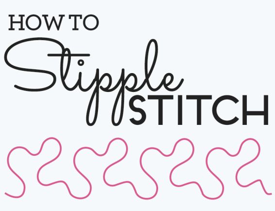 How to Stipple Stitch How to Stipple Stitch