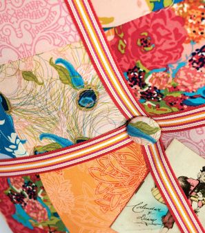 1920s Style Heart Pinboard and Book Cover