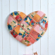Patchwork Heart Pinboard Sewing Pattern