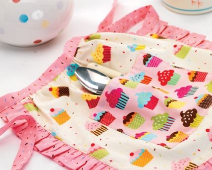 Kids’ Apron and Hat Set