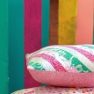 Stripes cushion by Art Gallery Fabrics