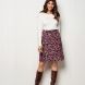 Simple Corduroy A-Line Skirt Sewing Pattern