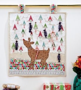 Reindeer Fabric Advent Calendar Reindeer Fabric Advent Calendar