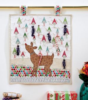 Reindeer Fabric Advent Calendar