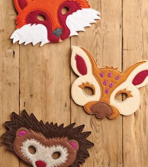 Animal Felt Masks