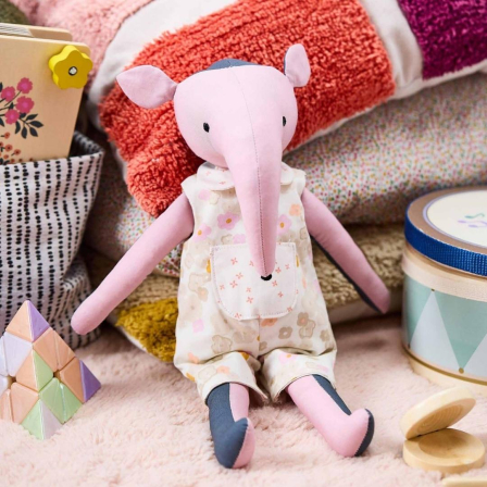 Antoine Anteater Toy Sewing Pattern | Dressimal Series