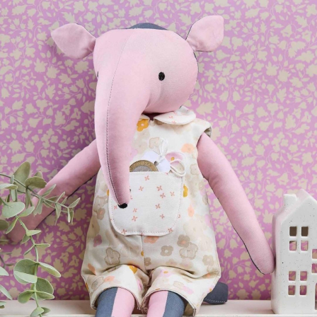 Antoine Anteater Toy Sewing Pattern | Dressimal Series