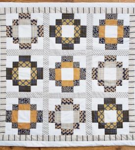 Antique tile quilt