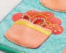 Applique Cupcake Wall Hanging