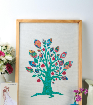 Tree of Life Applique Picture