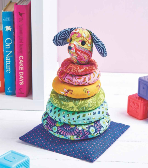 Baby Stacking Rings Toy Sewing Pattern