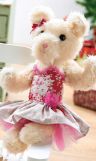 Tilda Prints Ballerina Teddy Bear