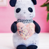 Bamboo Panda Heart Toy Sewing Pattern