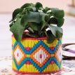 Bargello Planter