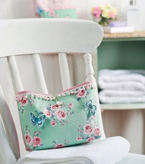 Floral Wash Bag and Hanging Storage Bag