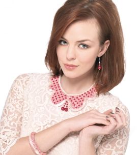 Scalloped Collar Matching Bracelet Scalloped Collar Matching Bracelet