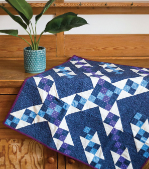 Berry Burst Lap Quilt Tutorial