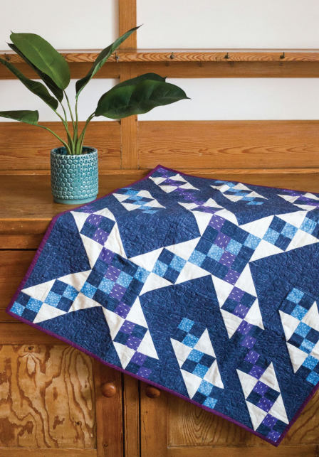 Berry Burst Lap Quilt Tutorial