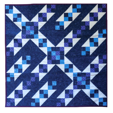 Berry Burst Lap Quilt Tutorial