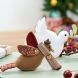 Simple Christmas Bird Decorations Sewing Pattern