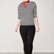 Striped Breton Top