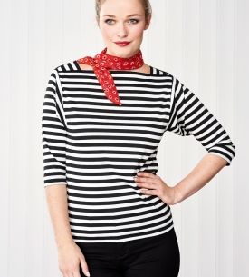 Striped Breton Top